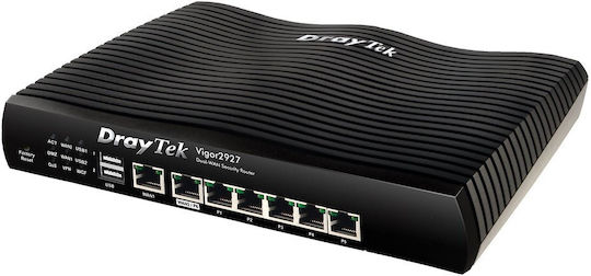 Draytek Vigor 2927 (DE) Ασύρματο Router Wi‑Fi 5 με 5 Θύρες Gigabit