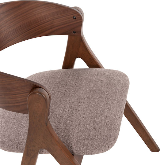 Nekker Председки Трапезария Walnut-beige 1бр 56x55x78бр