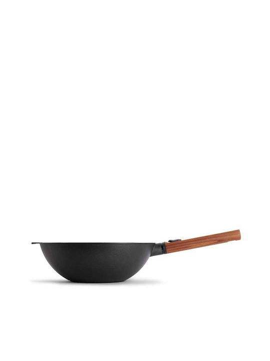Woll Wok από Χυτό Αλουμίνιο με Αντικολλητική Επίστρωση 28cm