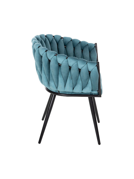 Luanda Stühle Speisesaal Turquoise 1Stück 62x54x79cm