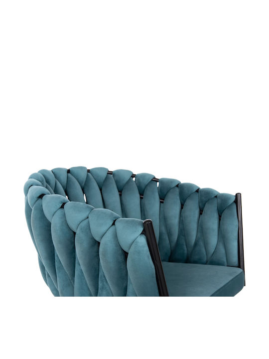 Luanda Stühle Speisesaal Turquoise 1Stück 62x54x79cm