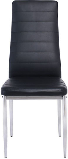 Καρέκλες Κουζίνας Jetta 40x50x95εκ. 6τμχ Μαύρο Καρέκλες Κουζίνας Jetta 40x50x95εκ. 6τμχ Μαύρο