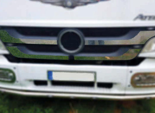 Set de măști decorative din inox Mercedes Atego 3 4 buc