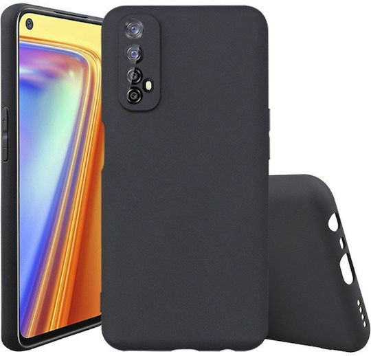 Quality Cover Back Cover Σιλικόνης Ανθεκτικό Ροζ (Realme 7)