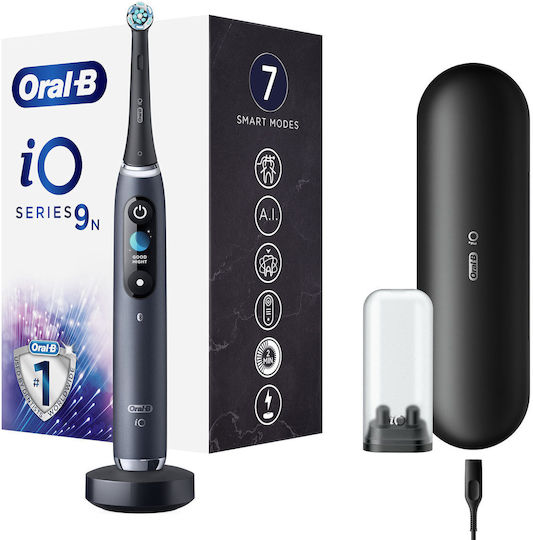 Oral-B Ioseries 9n Electric Toothbrush with Pressure Sensor and Travel Case Pink
