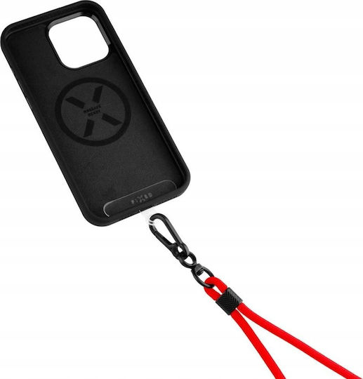 Fixed Universal Neck Strap for Mobile Phones Red