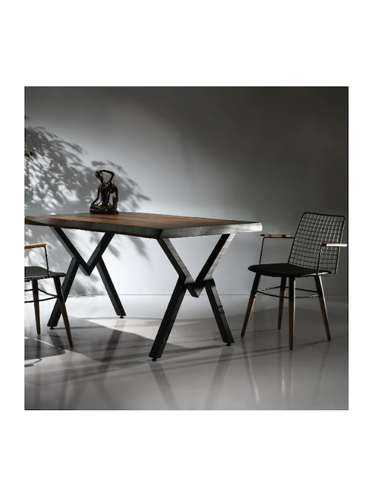 Trend Fotolii Sala de mese Negru 1buc 50x52x75buc
