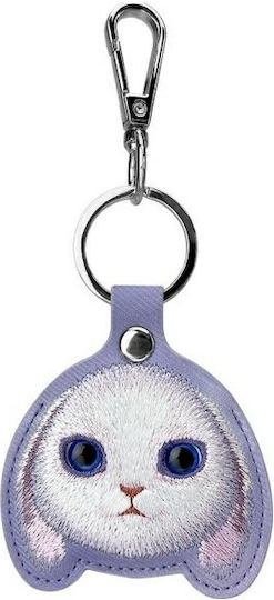 Nimmy Set 3in1 Phone Bag + Wallet + Locator Case Purple Big Eyed Pet 2.0 Rabbit