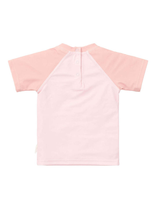 Little Dutch Kids Swimwear UV Shirt Flower Pink