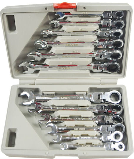 Silver Star Σετ Γερμανοπολύγωνα Καστάνιας 19mm 12τμχ