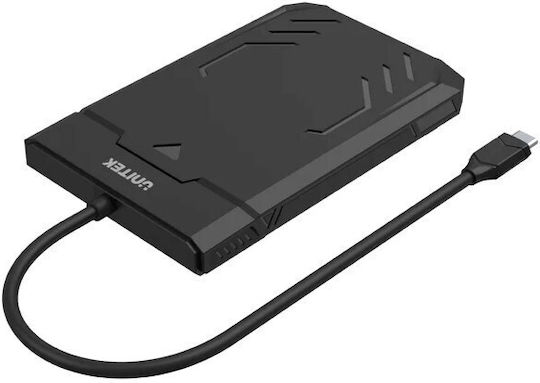 Unitek Diskguard Raiden Θήκη για Σκληρό Δίσκο 2.5" SATA III με σύνδεση Type-C