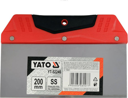 Yato Σπάτουλα Inox 150mm με Πλαστική Λαβή YT-52245