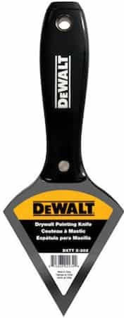 DEWALT Σπάτουλα Γυψοσανίδας Μεταλλική 88mm με Πλαστική Λαβή 2-202
