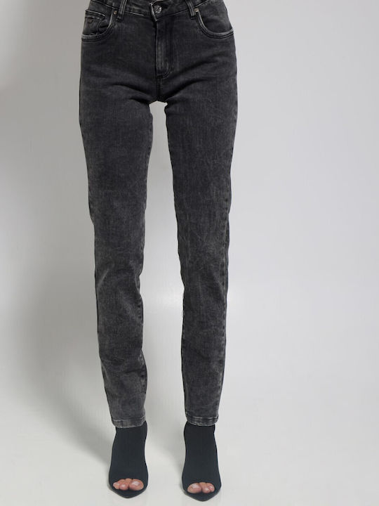 Damenjeans in Schlanker Passform Black