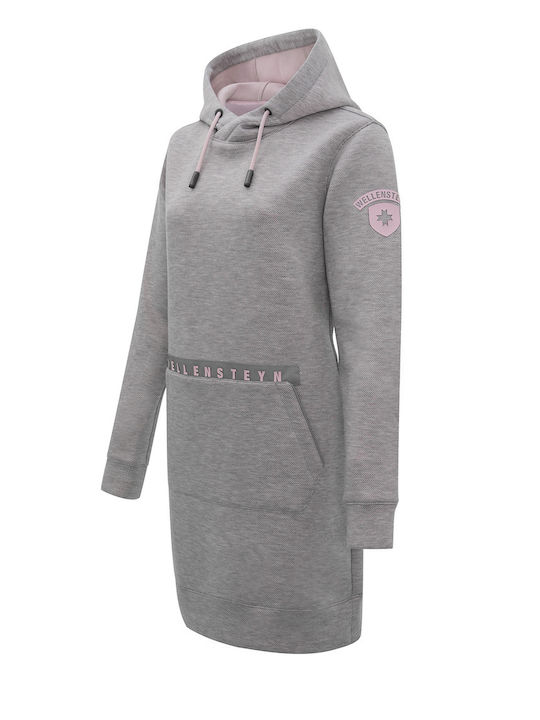 Women's Long Lifestyle Jacket for Winter Pink