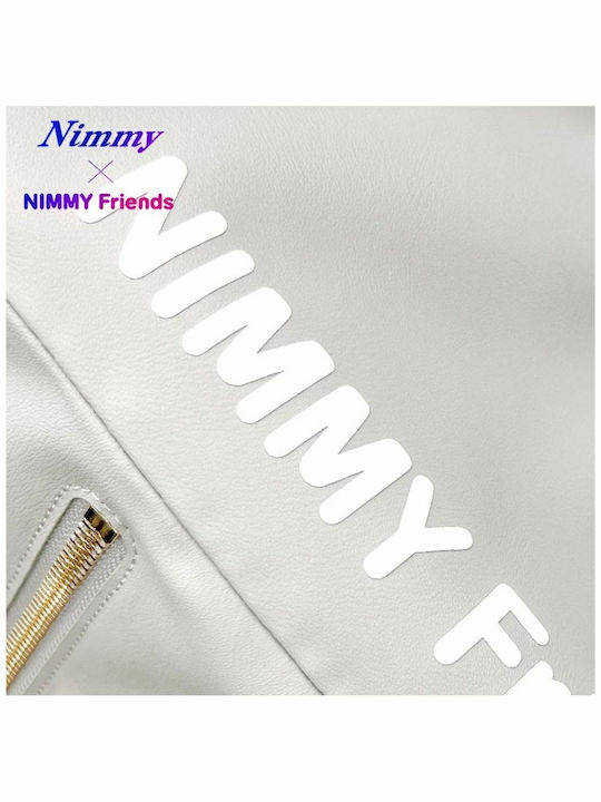 Nimmy Backpack Backpack for Laptop White