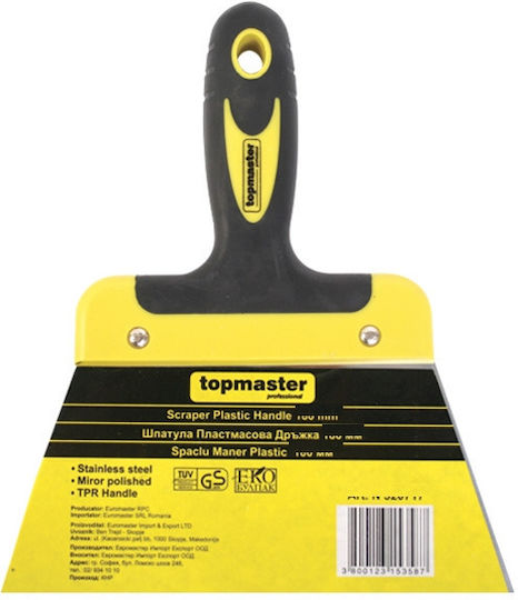 Topmaster Gemeinsames Messer Metallischός 25mm mit Kunststoffgriff 320713 10-0510