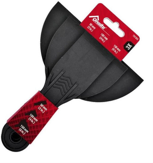 On Site Set of Plastic Spatulas 3 Pieces 721323