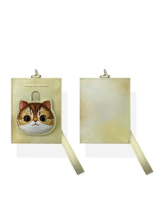 Nimmy Wallet Na Karty Khaki Big Eyed Pet 2.0 Cat