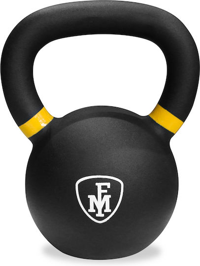 Ruilin Kettlebell Emaille 16kg Schwarz