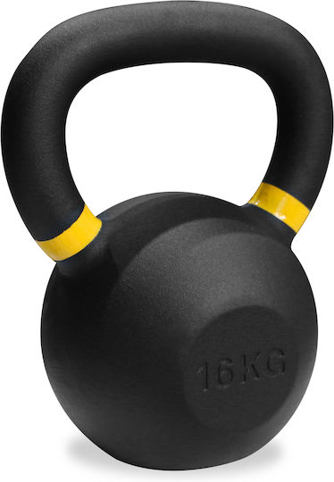 Ruilin Kettlebell Emaille 16kg Schwarz