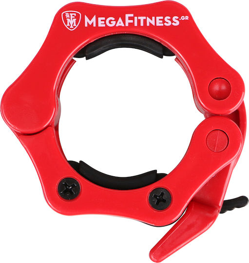 MegaFitness Lock-Jaw Collar Set for Dumbbells/Barbells Ø50mm 2pcs