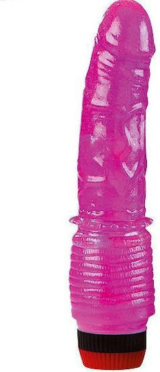 Seven Creations Jelly Vibrator Ρεαλιστικός Δονητής 18.5cm Purple