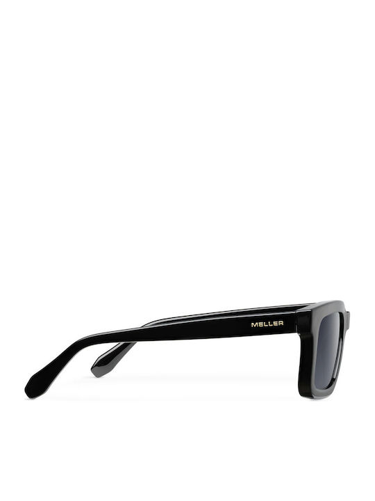 Meller Unisex Sonnenbrille mit Schwarz Kunststoff Gestell und Schwarz Linse ESH-TUTCAR