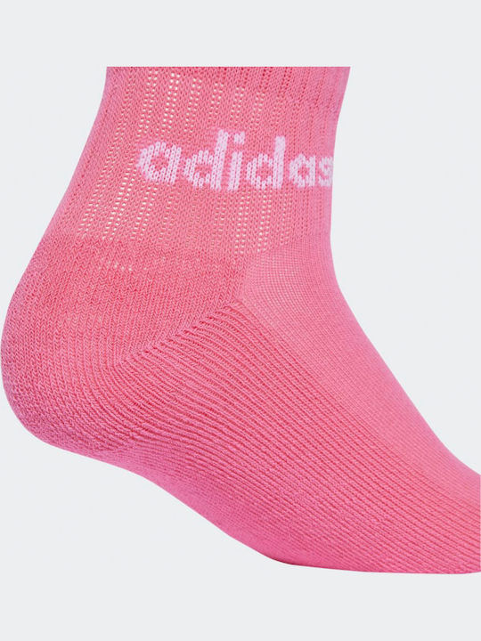adidas Șosete pentru Copii Performance Roz 5 Perechi