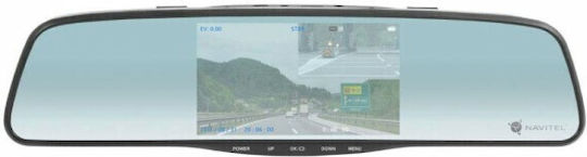 Navitel NV Σετ Καθρέπτης με Κάμερα DVR Αυτοκινήτου 1080P με Οθόνη 5" & Κάμερα Οπισθοπορείας