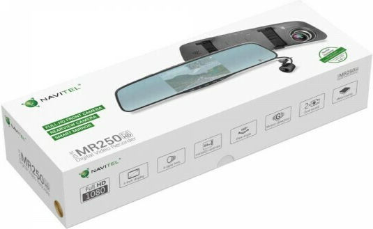 Navitel NV Σετ Καθρέπτης με Κάμερα DVR Αυτοκινήτου 1080P με Οθόνη 5" & Κάμερα Οπισθοπορείας