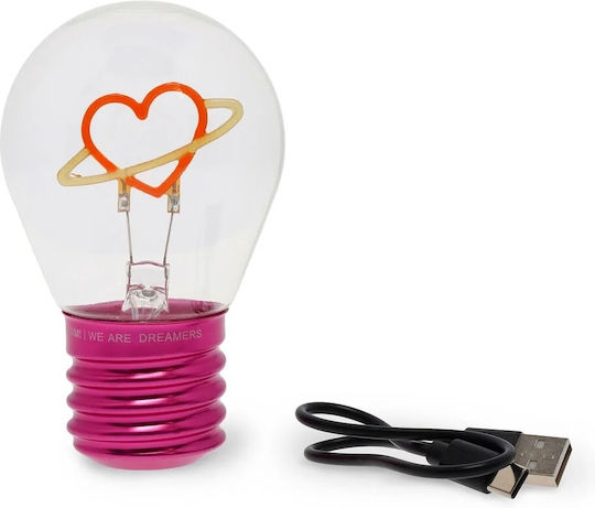 Legami Milano Διακοσμητικό Φωτιστικό LED Καρδιά 10.3x6.8εκ.