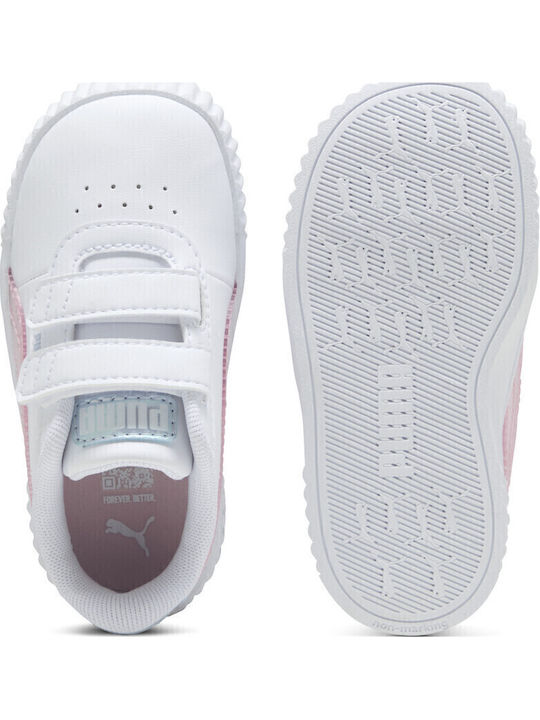 Carina 3.0 Kids Sneakers with Scratch White