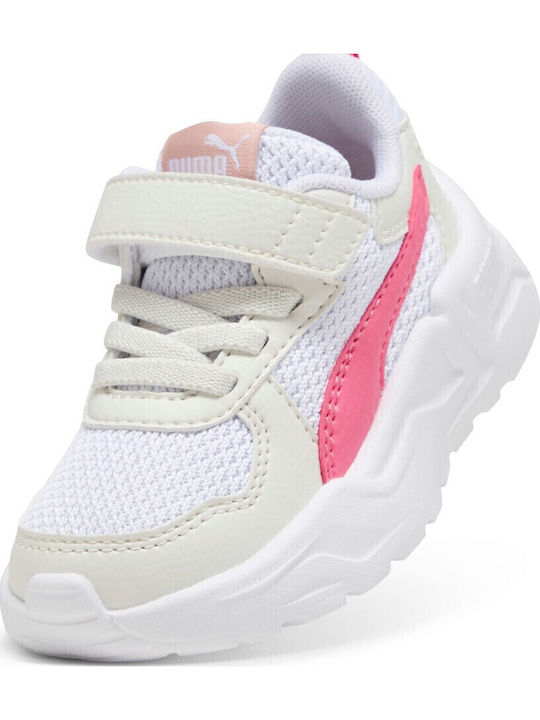 Trinity Lite Kinder Sneakers mit Klettverschluss Weiß