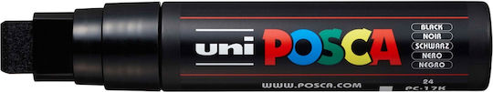 Posca Markere Permanente 15mm Black/White 2buc