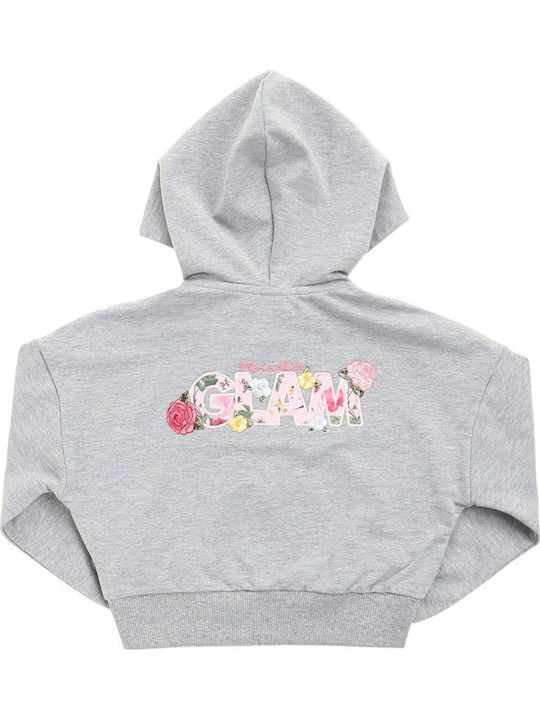 Monnalisa Kinderstrickjacke Gray