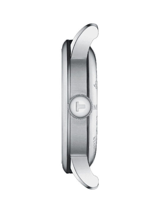 Tissot Men's Watch Battery with Silver Stainless Steel Bracelet