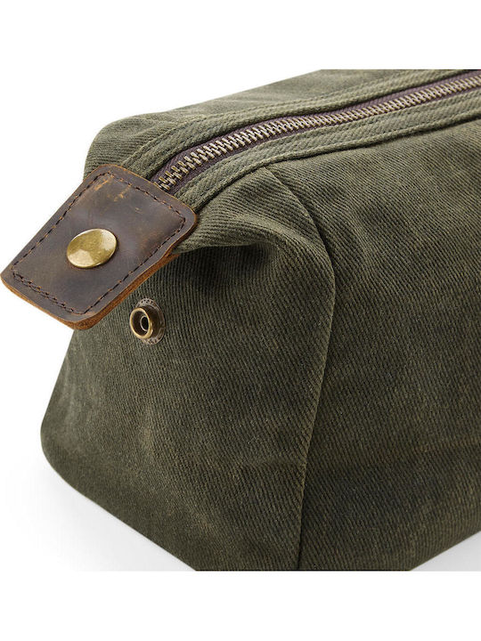 Toiletry Bag in Green color