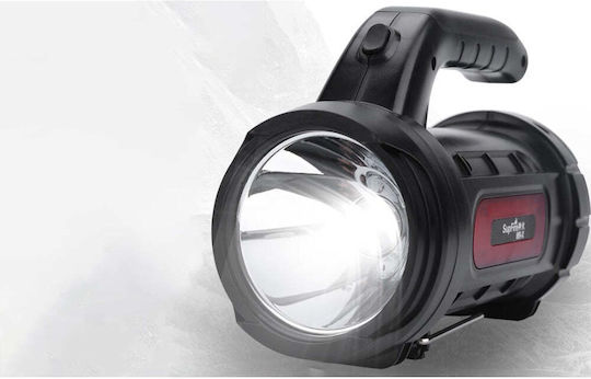 Superfire Επαναφορτιζόμενος Φακός LED με Μέγιστη Φωτεινότητα 440lm Flashlight