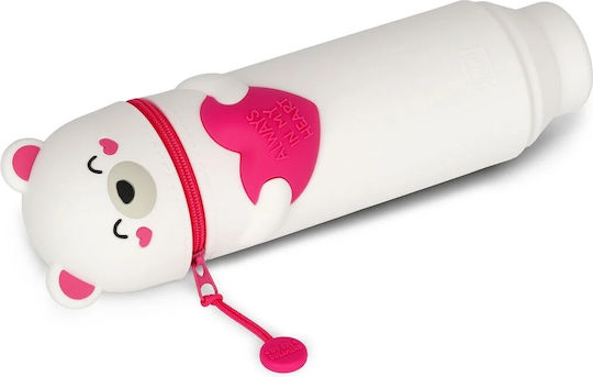Legami Milano Pencil Case Silicone Barrel with 1 Compartment