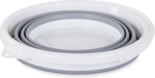 Collapsible Silicone Bucket with 10-Liter Capacity