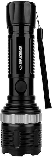 Esperanza Taschenlampe LED mit maximaler Helligkeit 75lm Schwarz