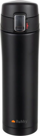 Ruhhy Pahar Termos Oțel inoxidabil 440ml Negru