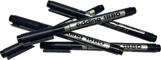 Дизайн маркер 1880 черен Edding 4004764028832 Nibs 0.2