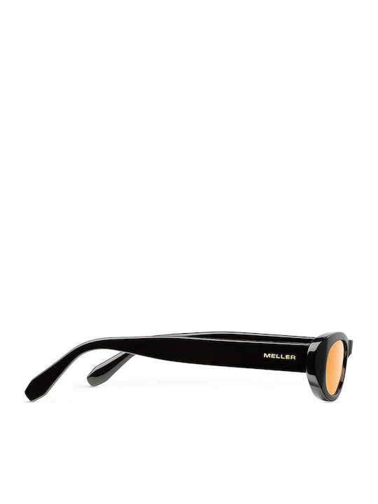 Meller Malaika Unisex Sunglasses with Black Plastic Frame and Orange Lens ML-TUTORANGE