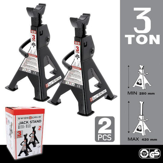 Unterstellbock 3 Tonnen 280-420mm 2 Stück