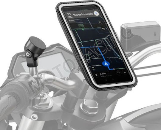 Roc Halterung Telefon Motorrad mit Koffer für Spiegel