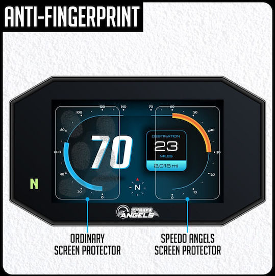 Nano Glass Instrument Protection Aprilia Tuono 660 Set 2 Ultra Clear