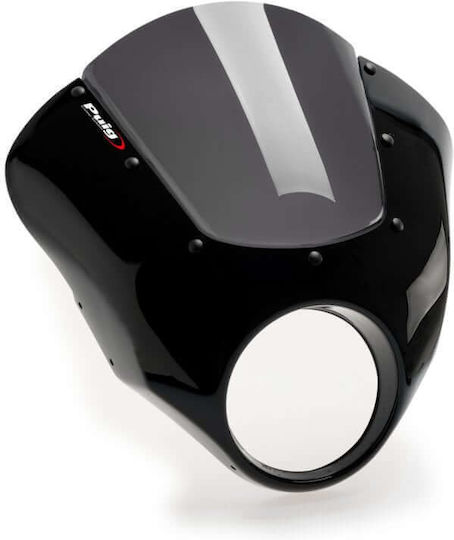Puig Dark Night Semi-fairing Honda CMX 500 Rebel 20 Black Matte Dark Tinted Windshield