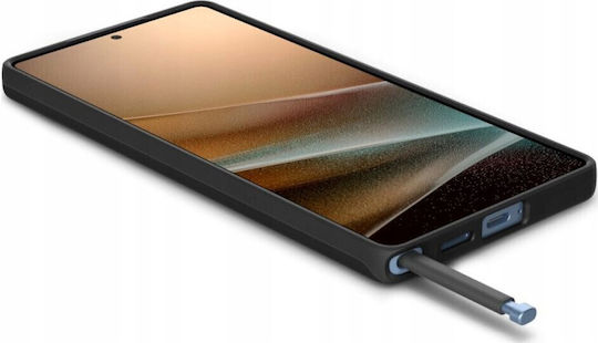 Spigen Thin Fit Mag Back Cover Silicone 1.55mm Black (Galaxy S25 Ultra)
